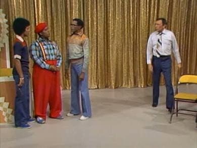 Still from Going, Going, Gong