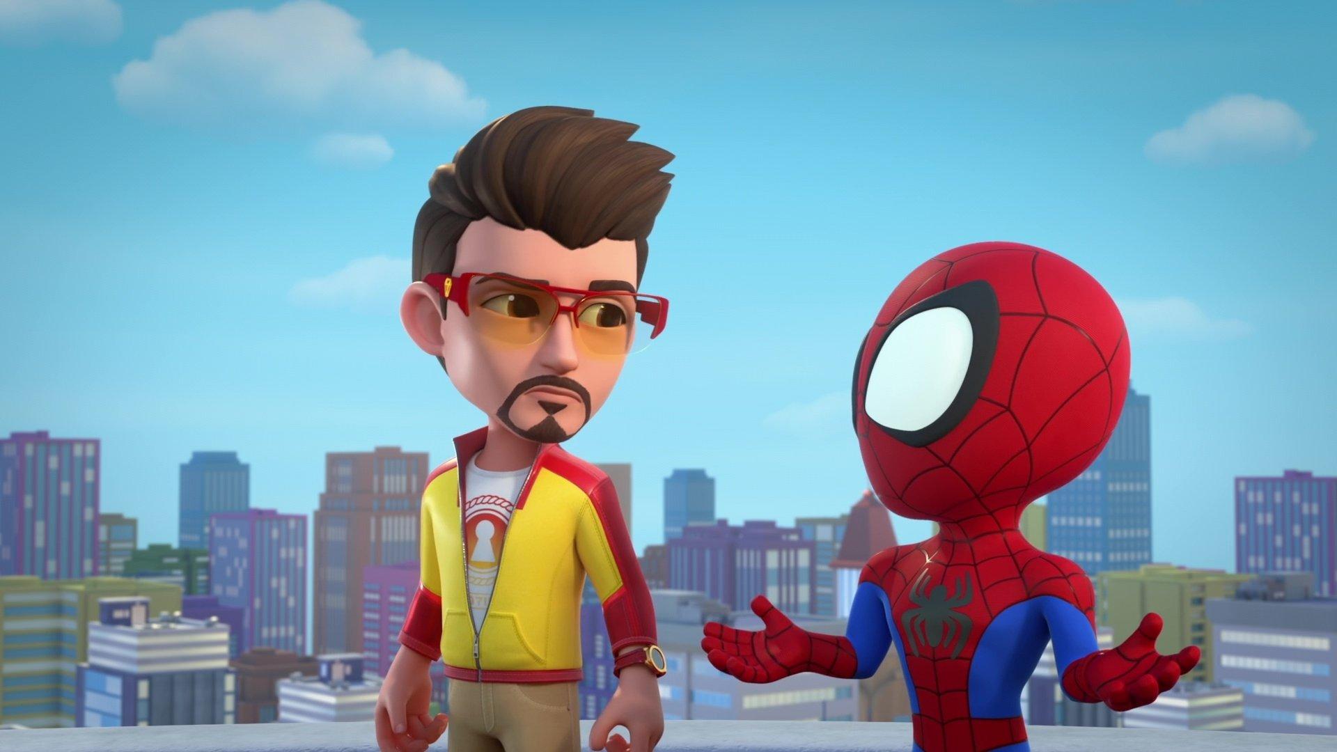 Still from Spidey Tidies Up