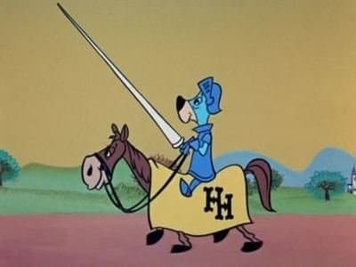 Still from Sir Huckleberry Hound