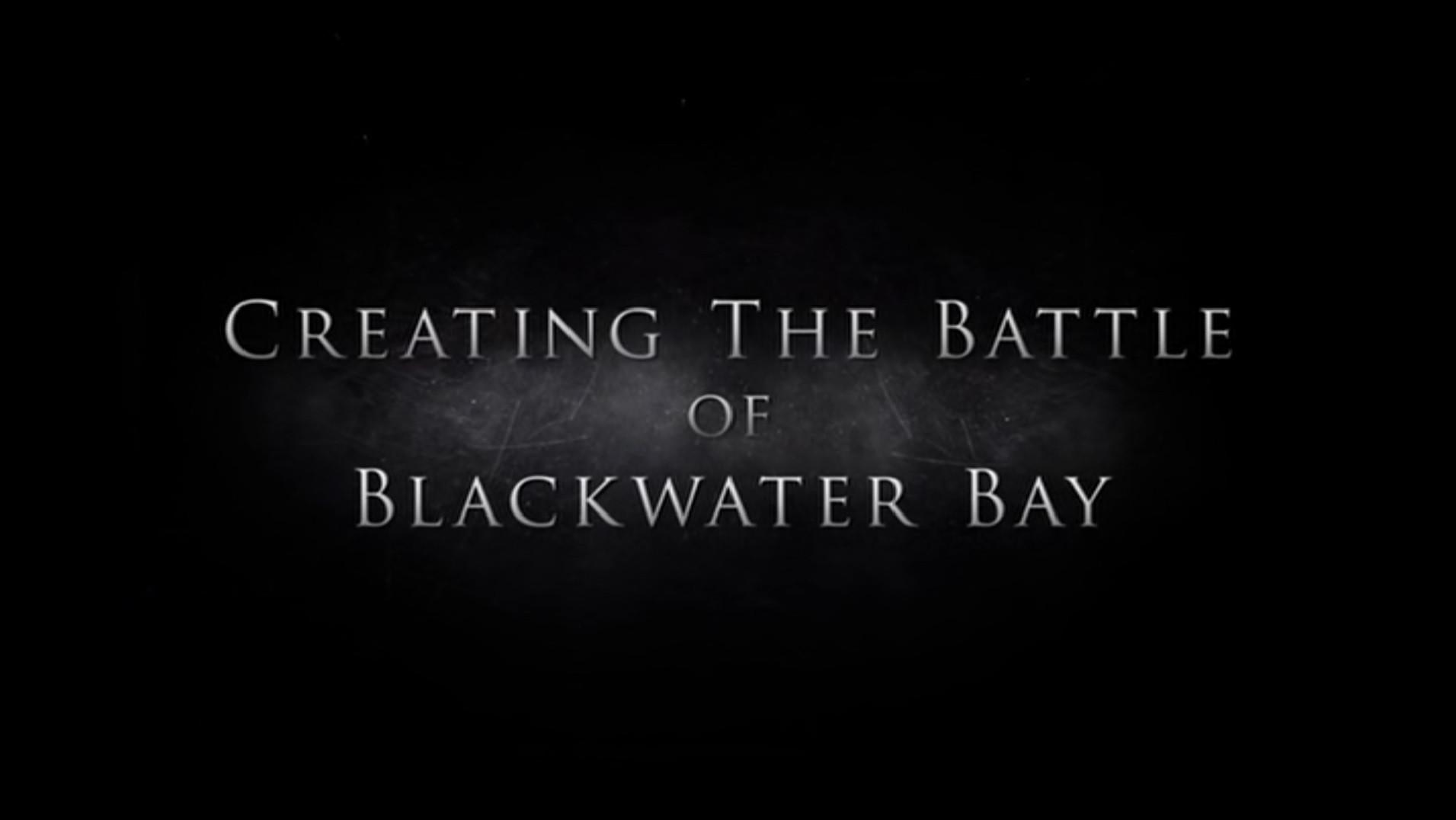 Still from Creating The Battle Of Blackwater Bay