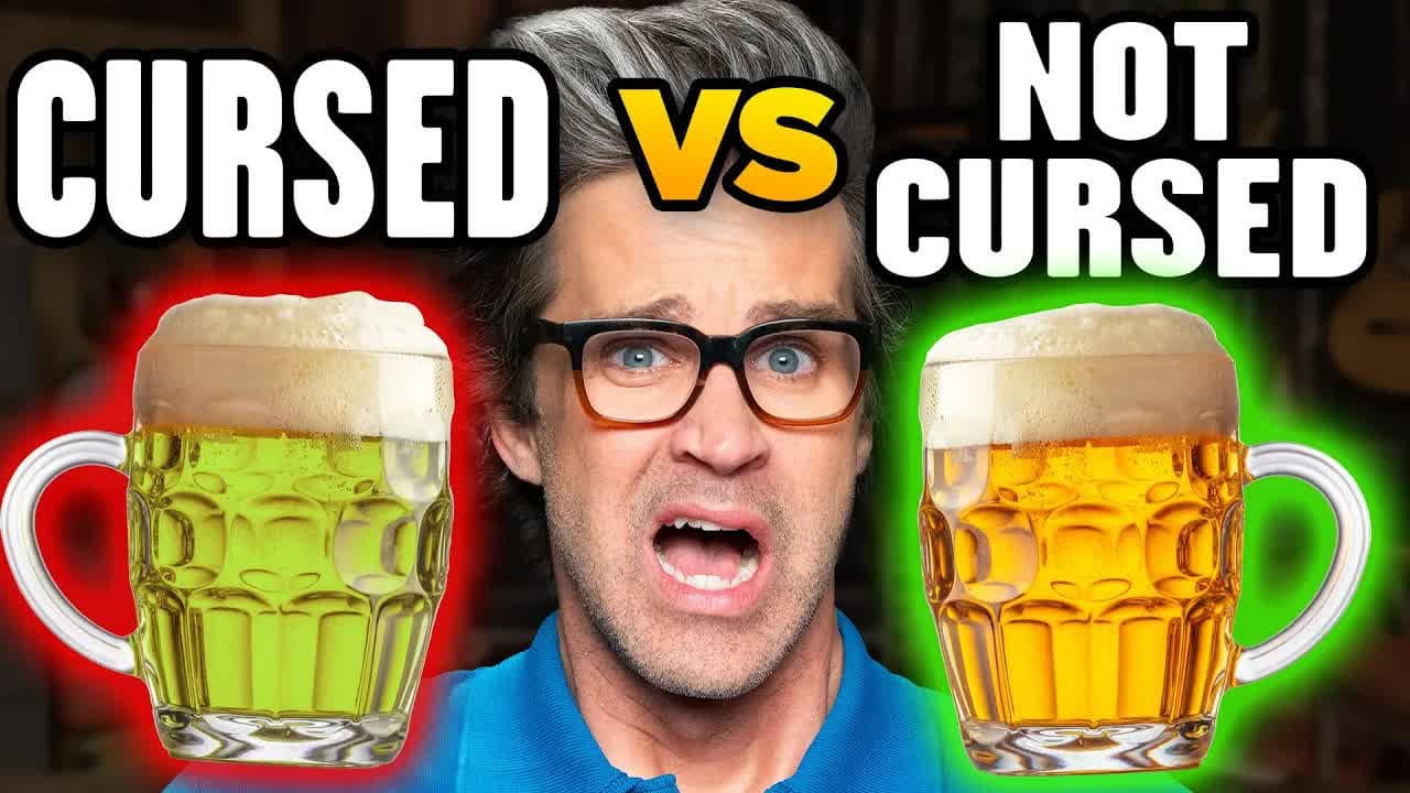 Still from Choose The Wrong Answer, Eat The Cursed Food (Game)