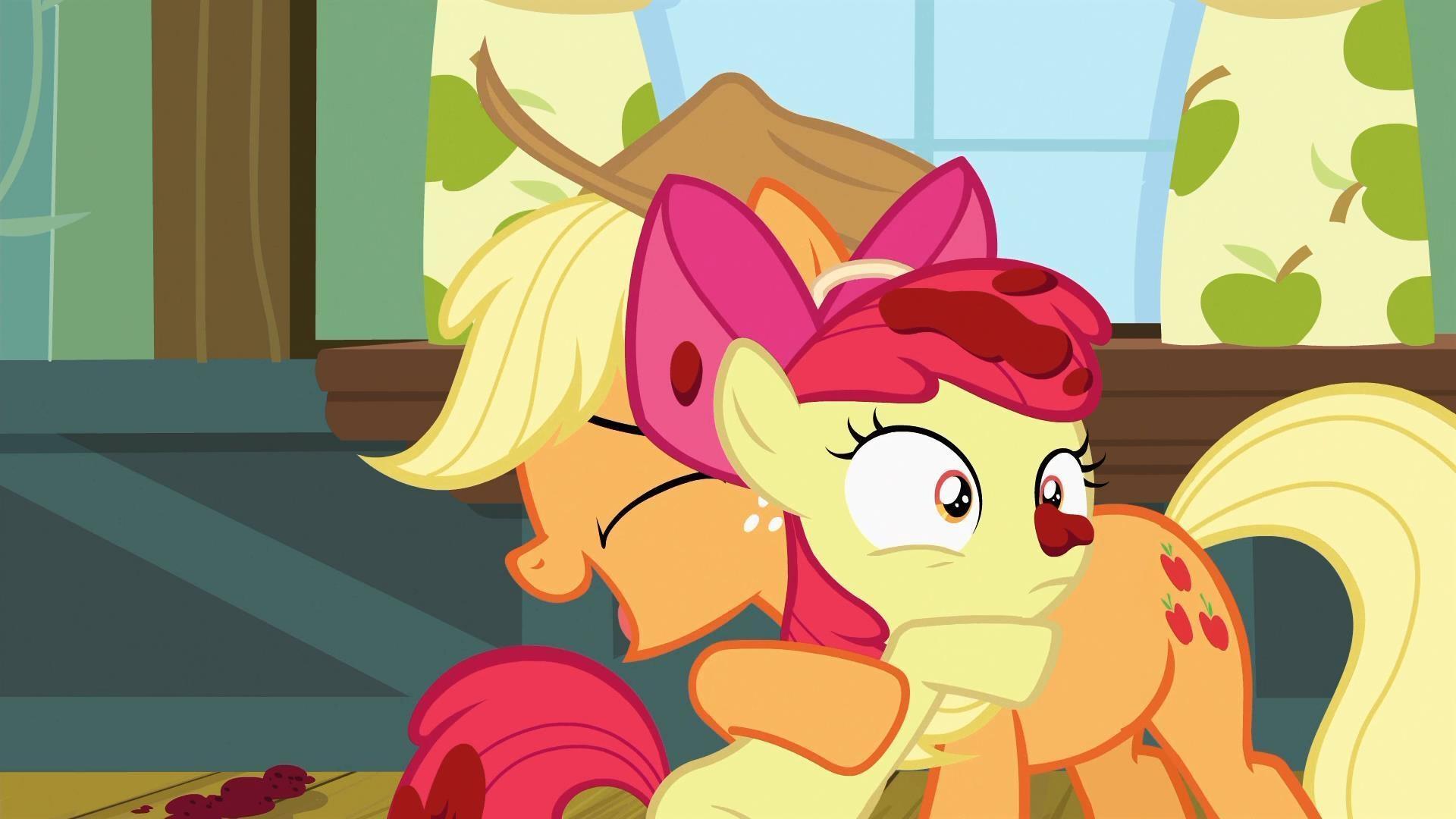Still from Somepony to Watch Over Me