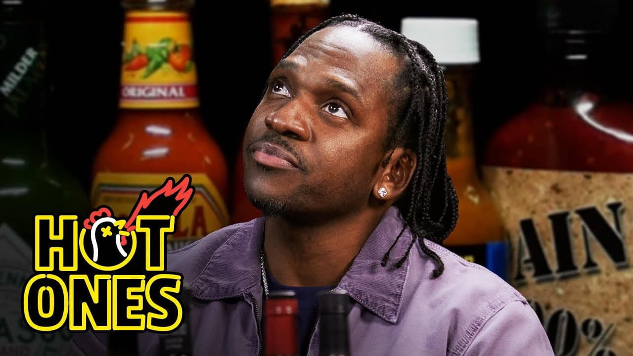 Still from Pusha T Has Beef with Spicy Wings