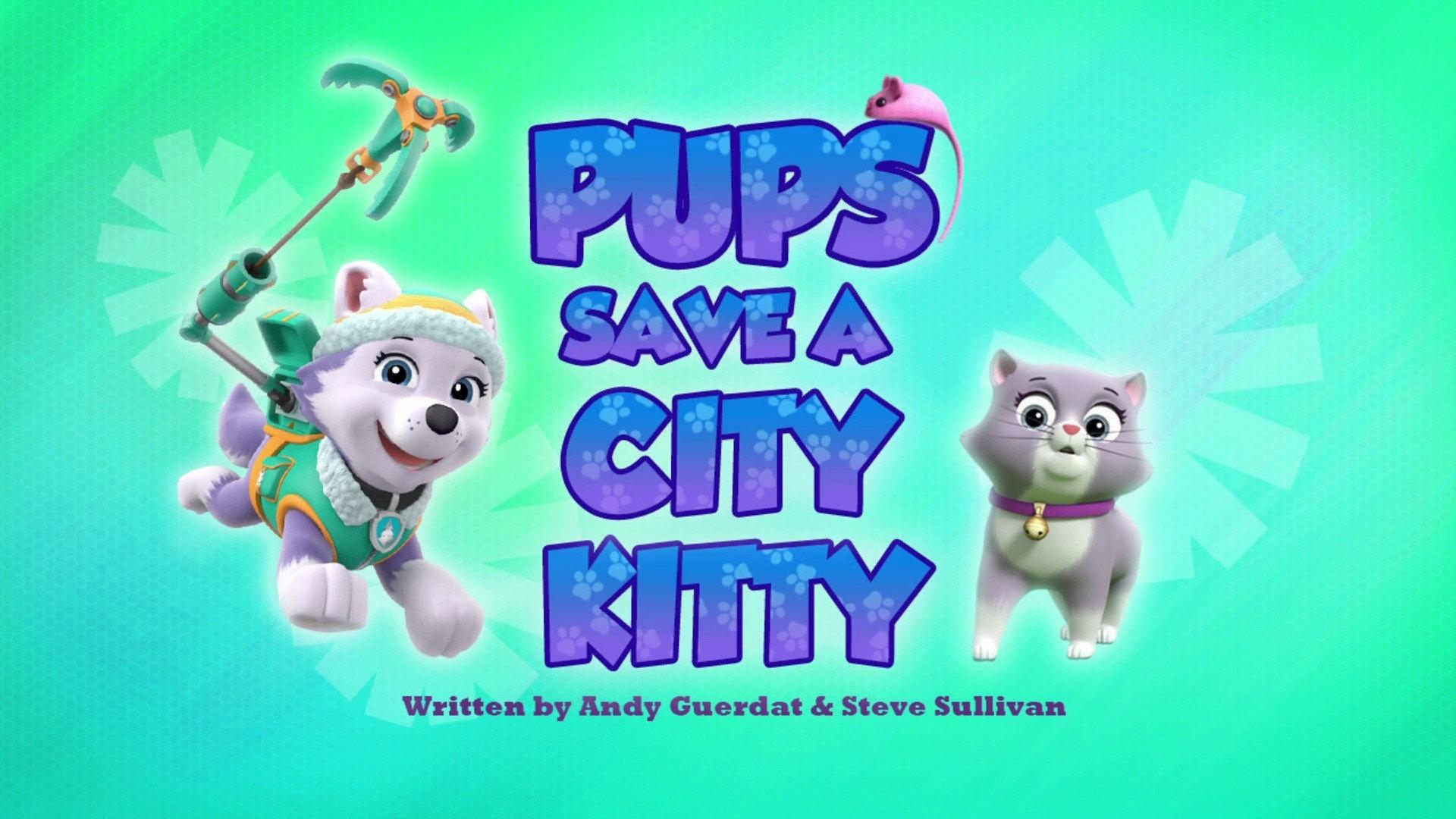 Still from Pups Save a City Kitty