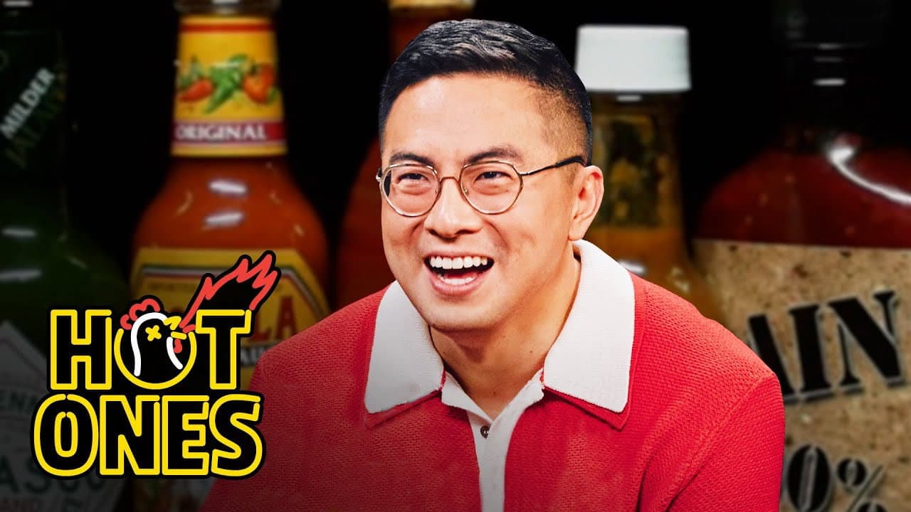 Still from Bowen Yang Takes a Hero's Journey While Eating Spicy Wings
