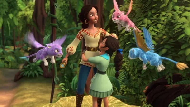 Still from Adventures in Vallestrella: Peabunny Boogie