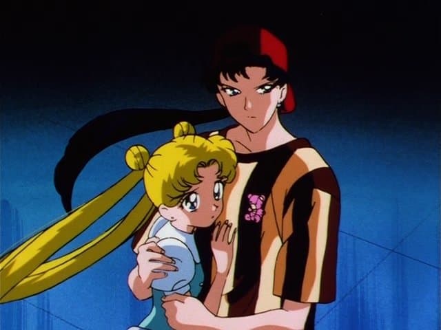 Still from Seiya and Usagi's Heart-Pounding Date