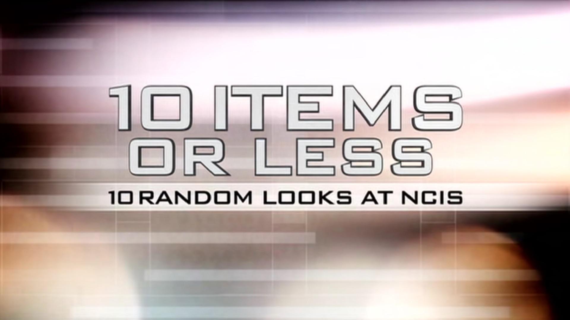 Still from 10 Items Or Less - 10 Random Looks At NCIS