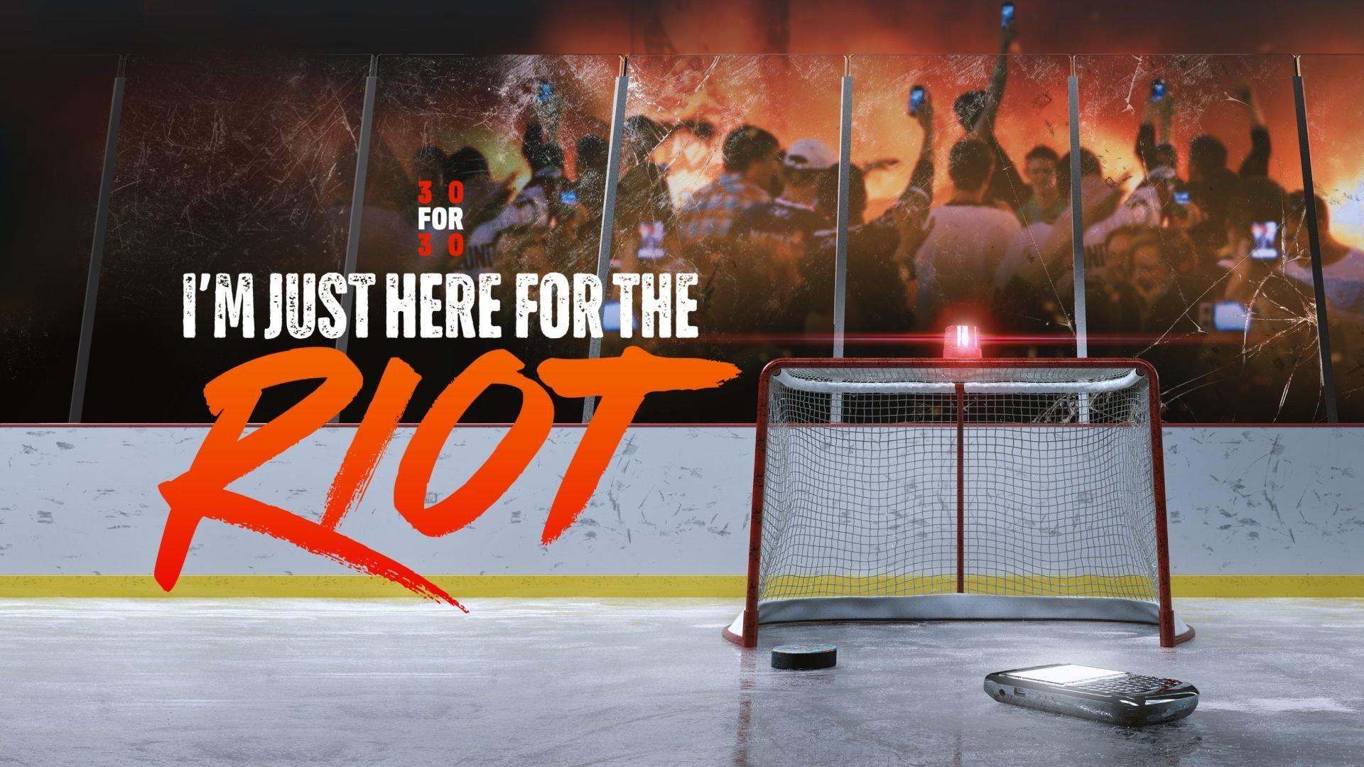 Still from I'm Just Here for the Riot
