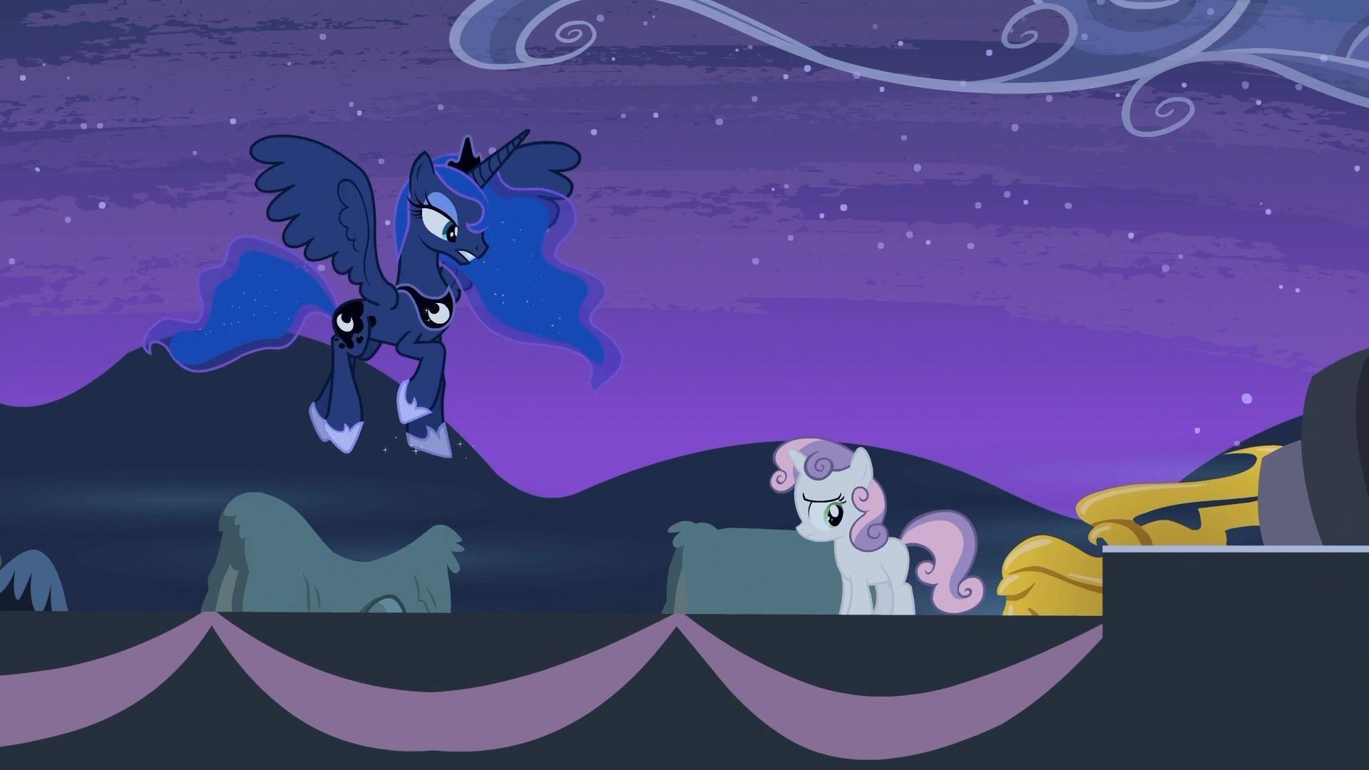 Still from For Whom the Sweetie Belle Toils