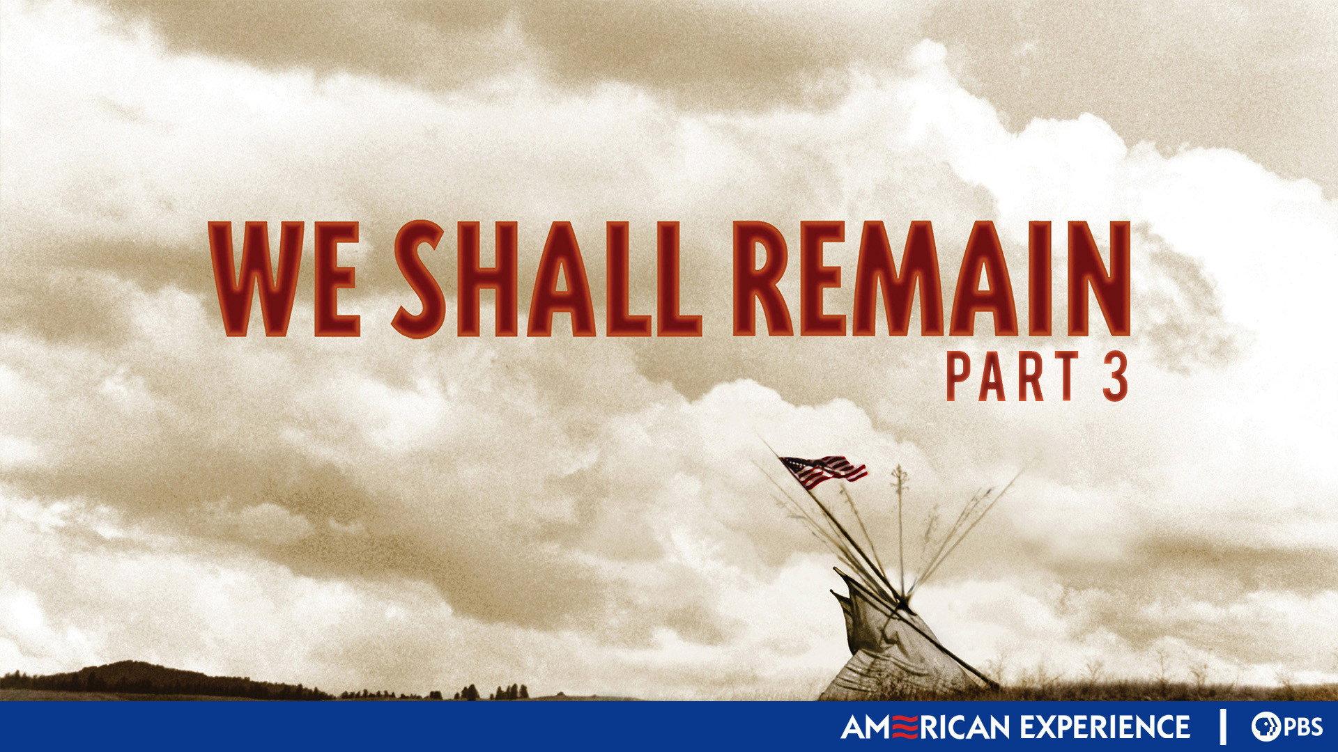 Still from We Shall Remain (3): Trail of Tears