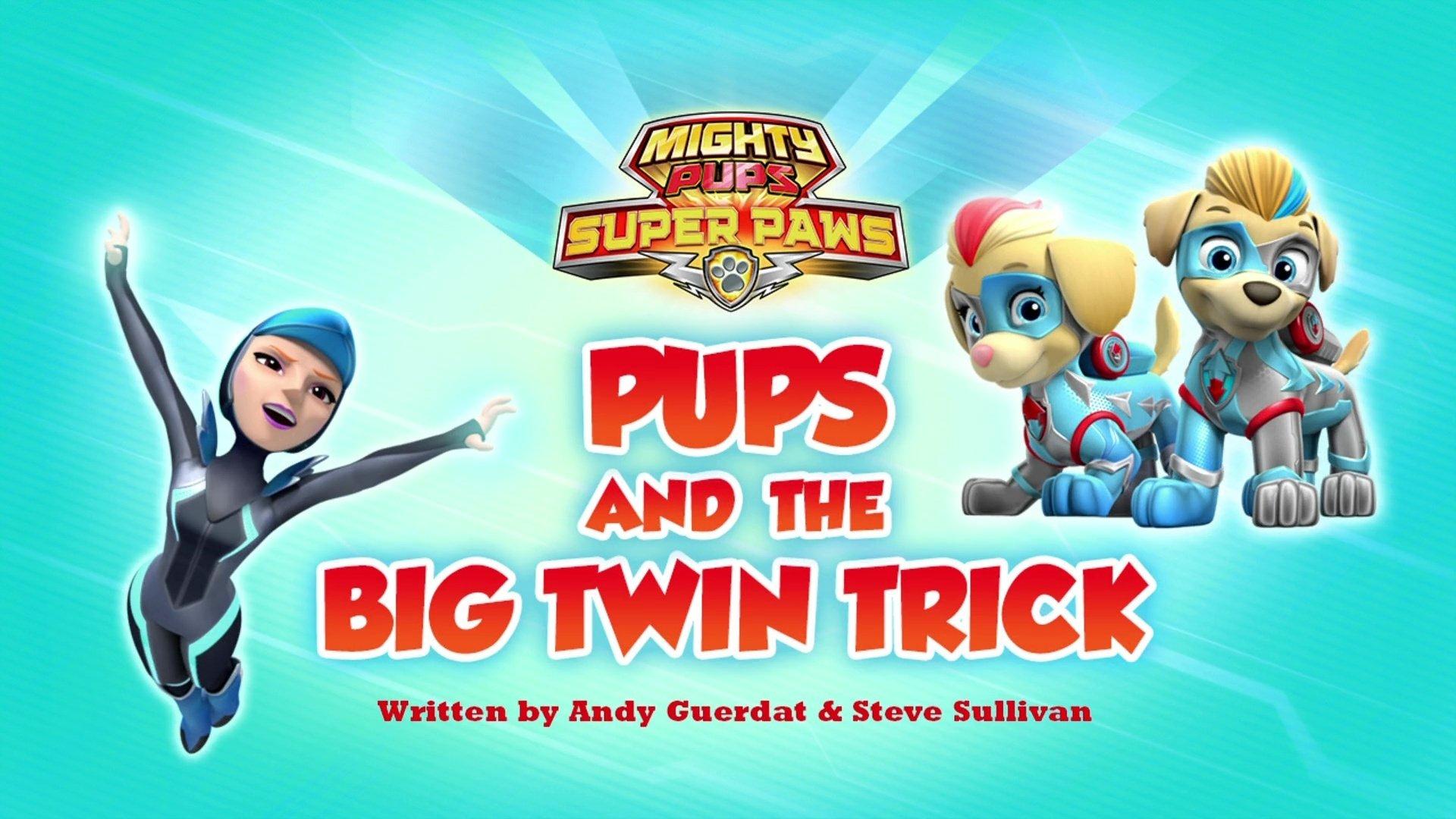 Still from Mighty Pups, Super Paws: Pups and the Big Twin Trick