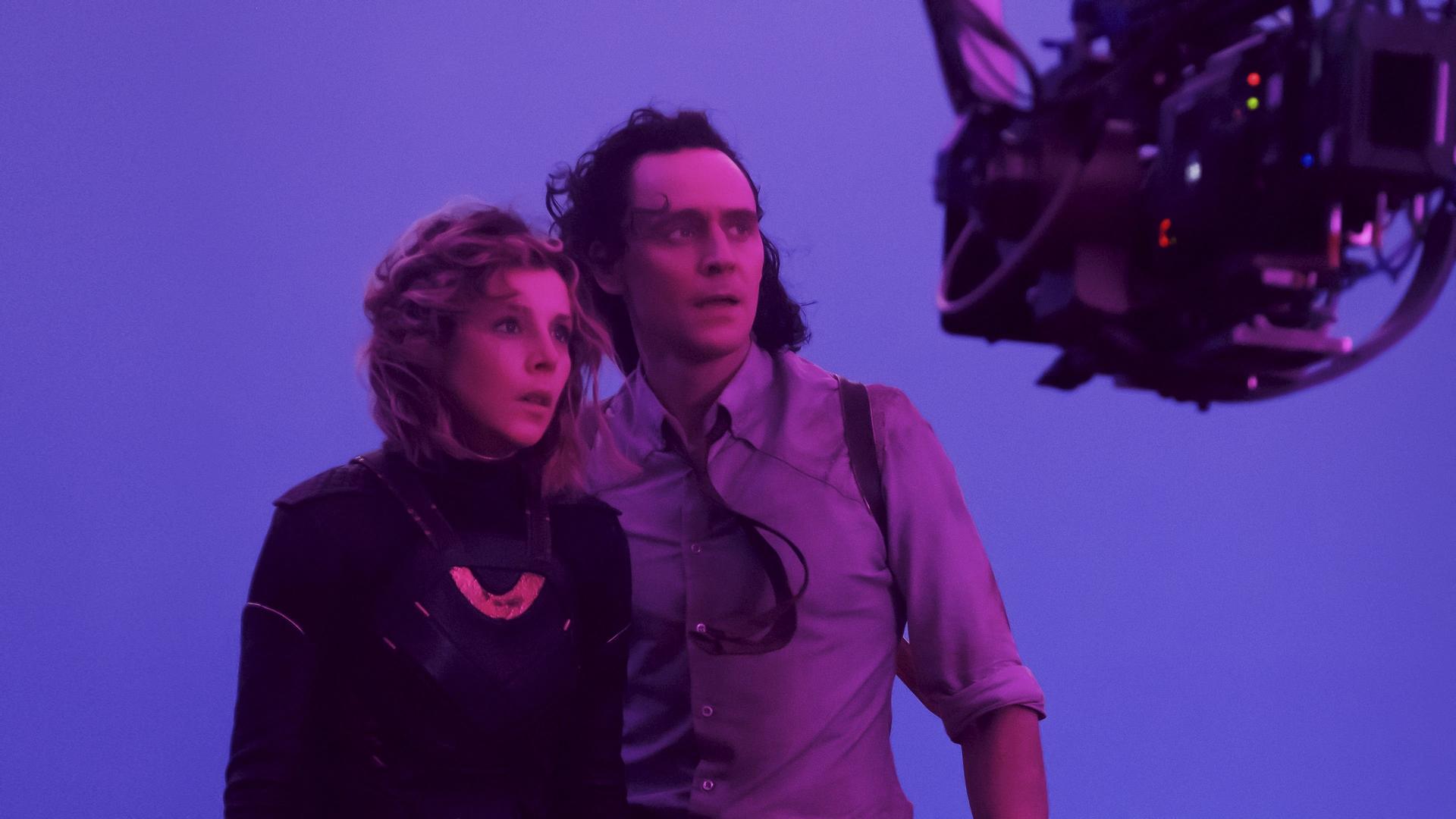 Still from The Making of Loki