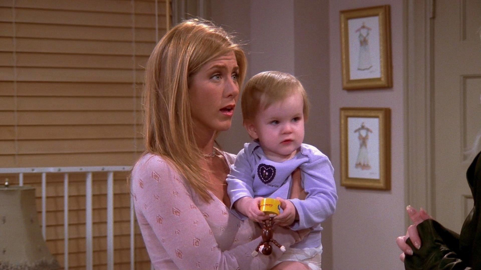 Still from The One Where Rachel's Sister Babysits