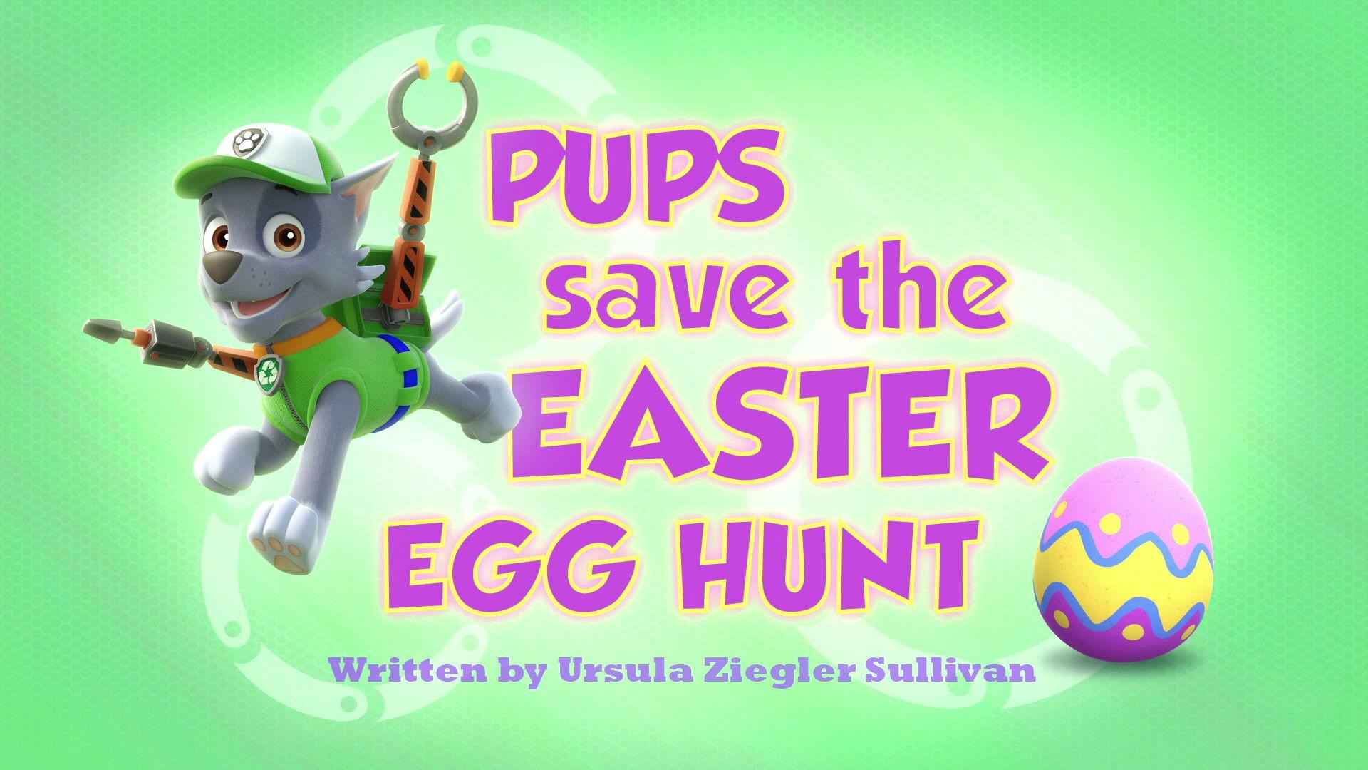 Still from Pups Save the Easter Egg Hunt