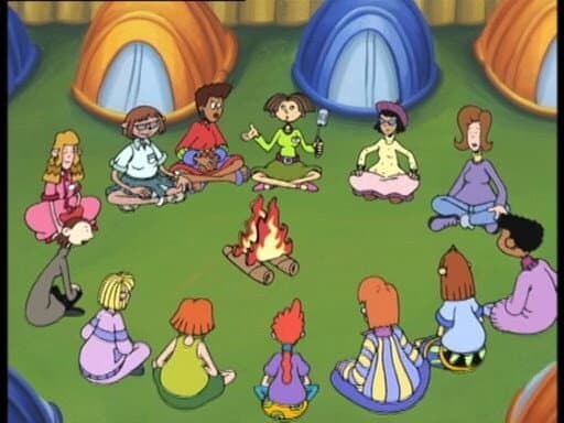 Still from The Sisterhood