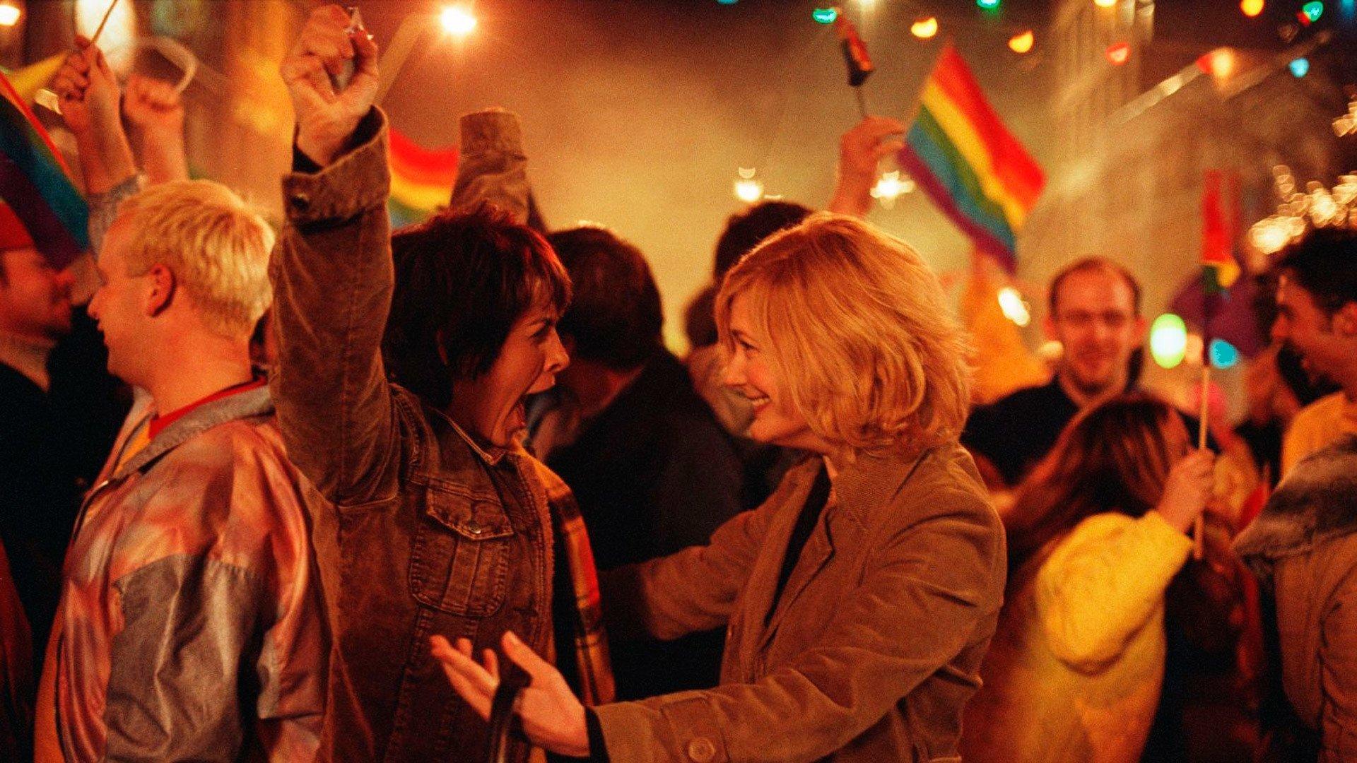 Still from The Election