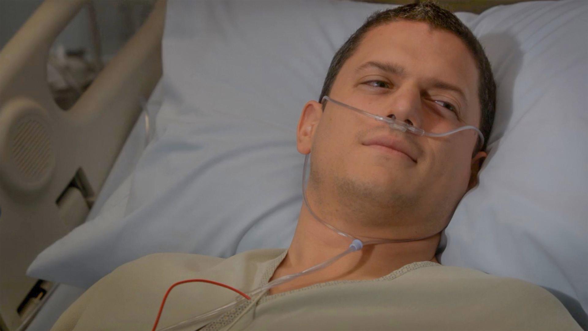 Still from Charity Case