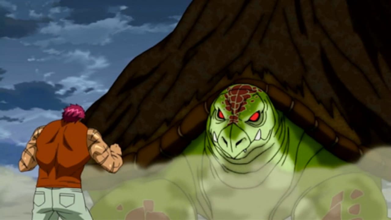Still from The Battle to Determine the Fate of Mankind!! The Four Beasts VS the Four Heavenly Kings!!