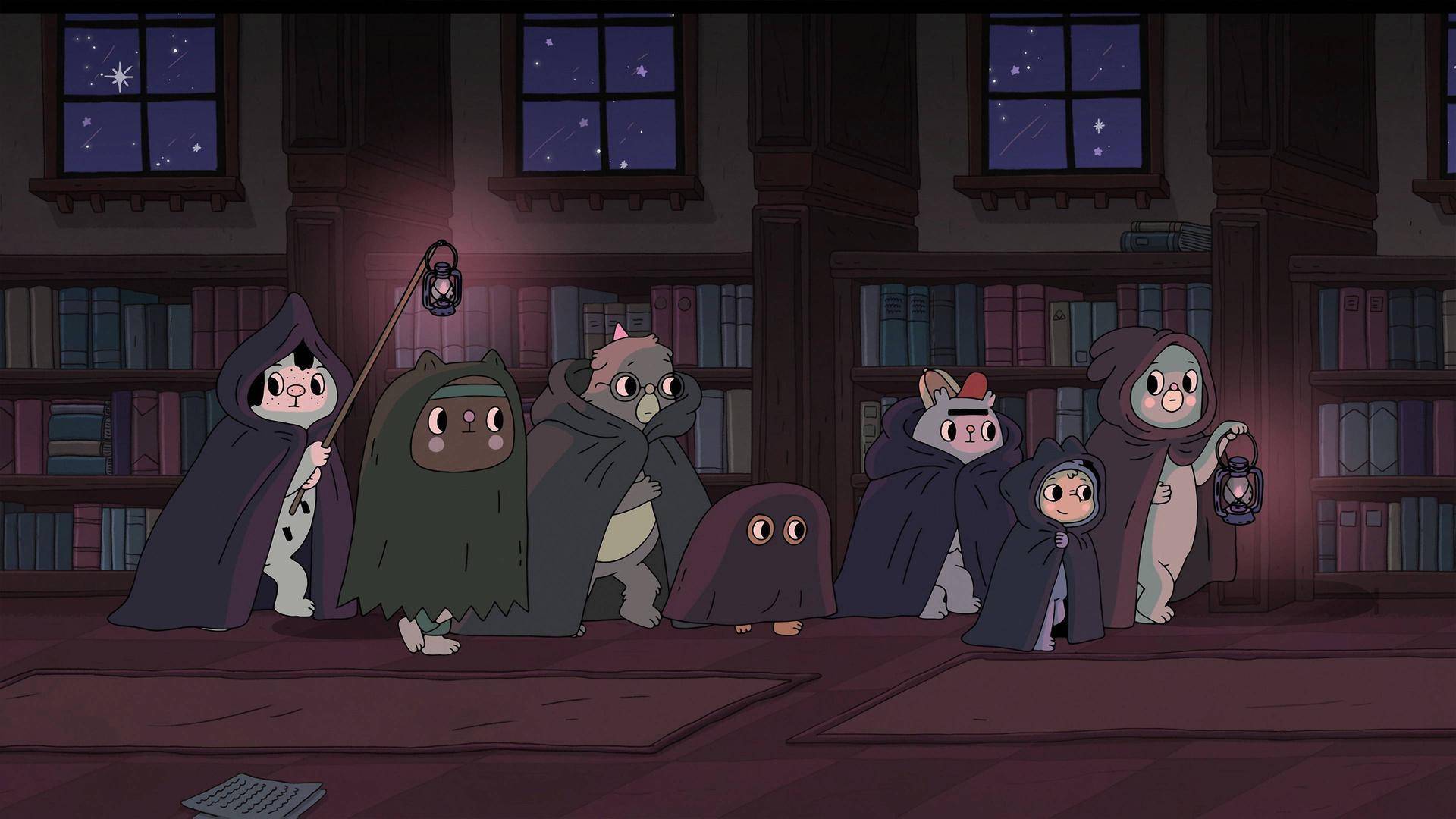 Still from Oscar and the Monsters Chapter 2: Tiny Outburst Society