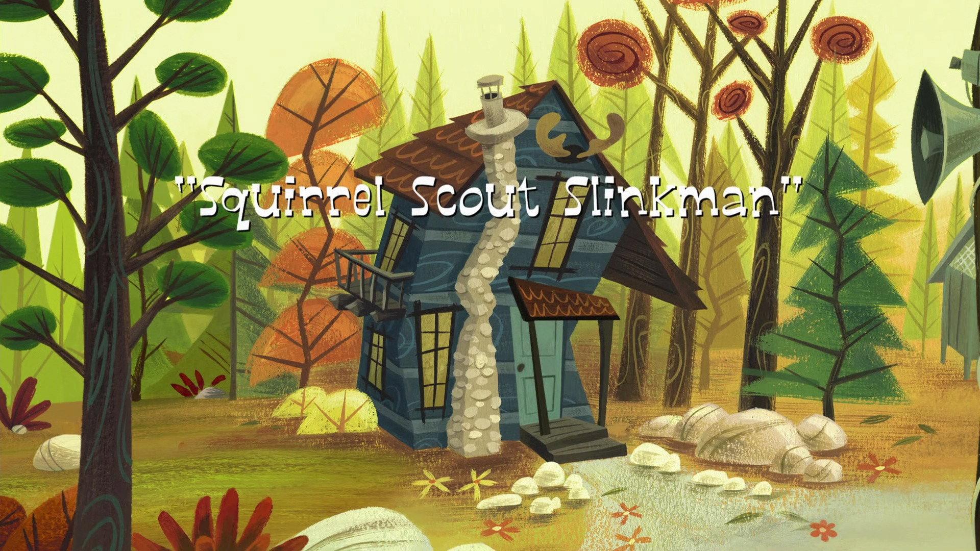 Still from Squirrel Scout Slinkman
