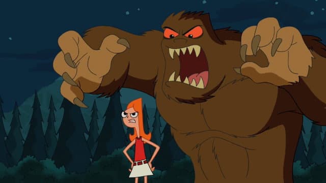 Still from Get That Bigfoot Outa My Face!