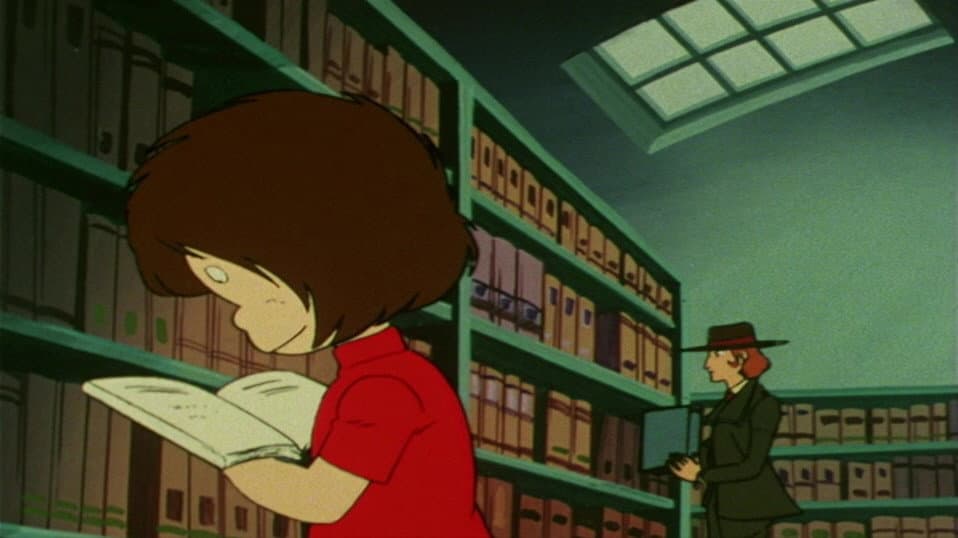 Still from The Comet Library