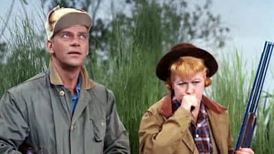 Still from Lucy Goes Duck Hunting