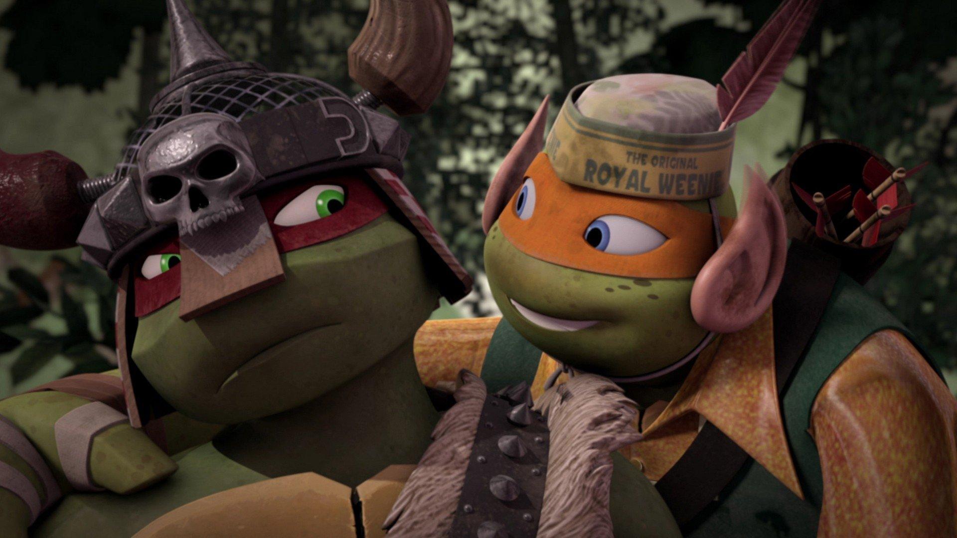Still from Turtles in Time