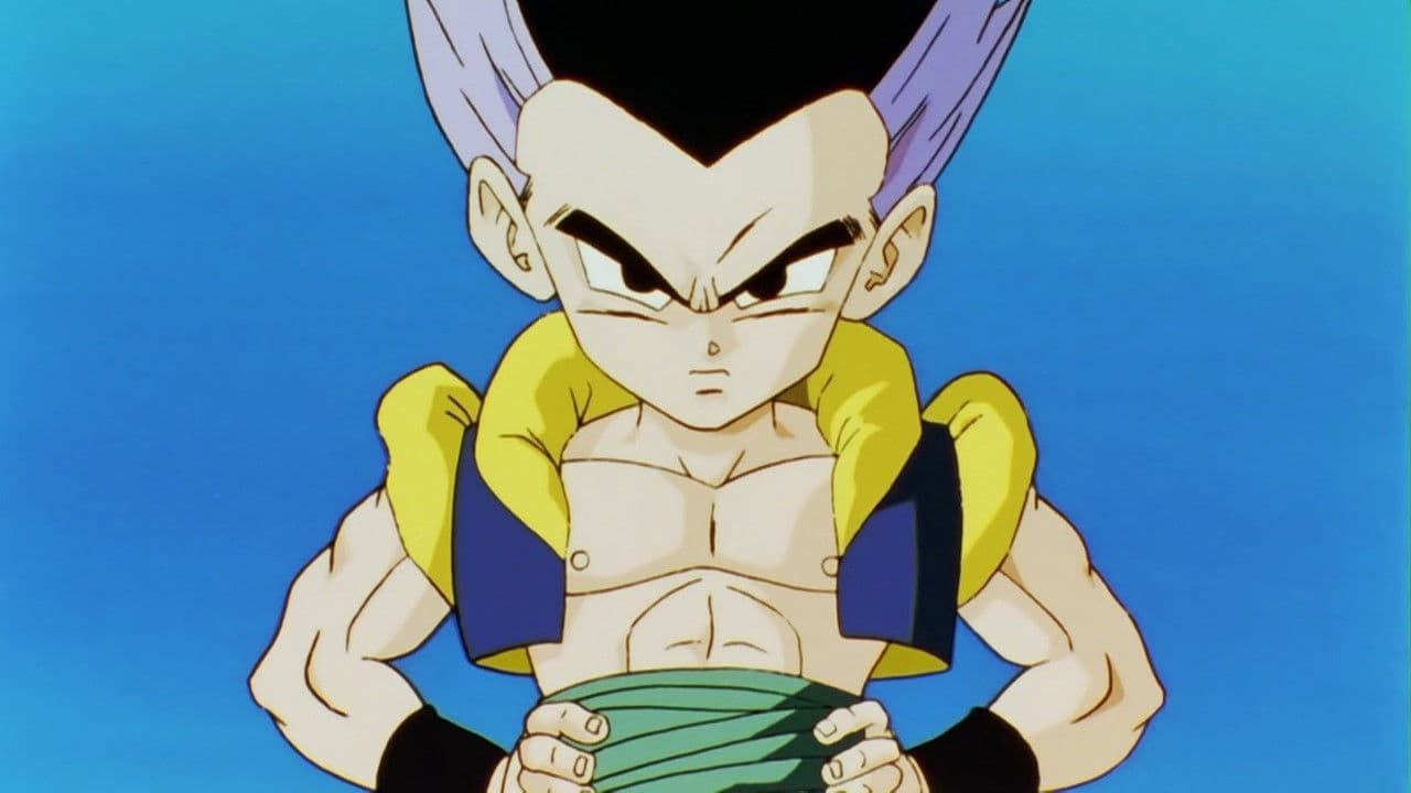 Still from Birth of a Merged Superwarrior - His Name Is Gotenks!