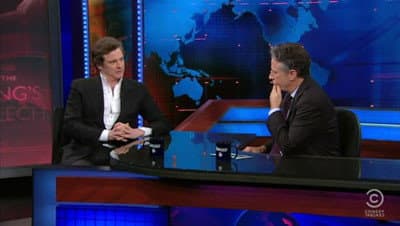 Still from Colin Firth