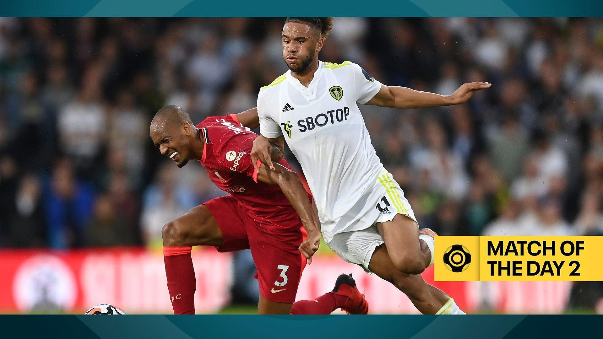 Still from MOTD2 - 12th September 2021
