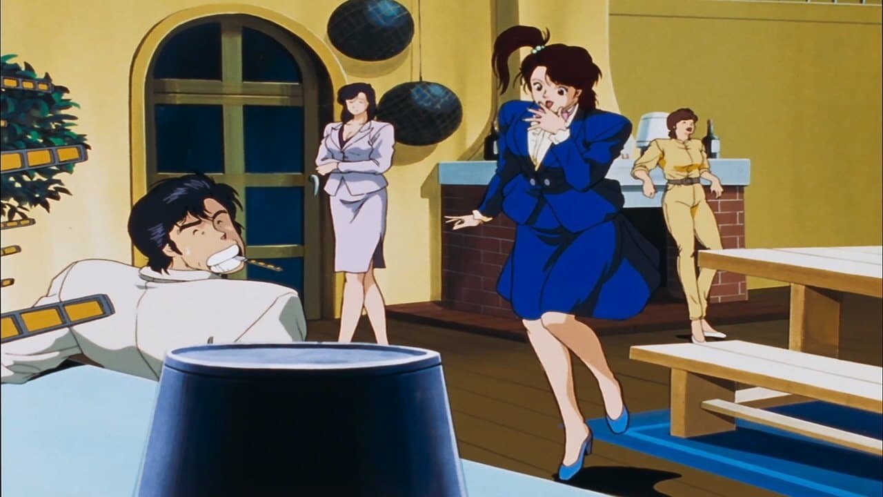 Still from Who is Ryo? The college girl thrills at detective work