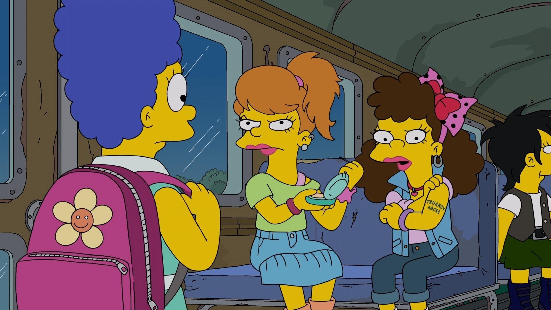 Still from Marge the Meanie