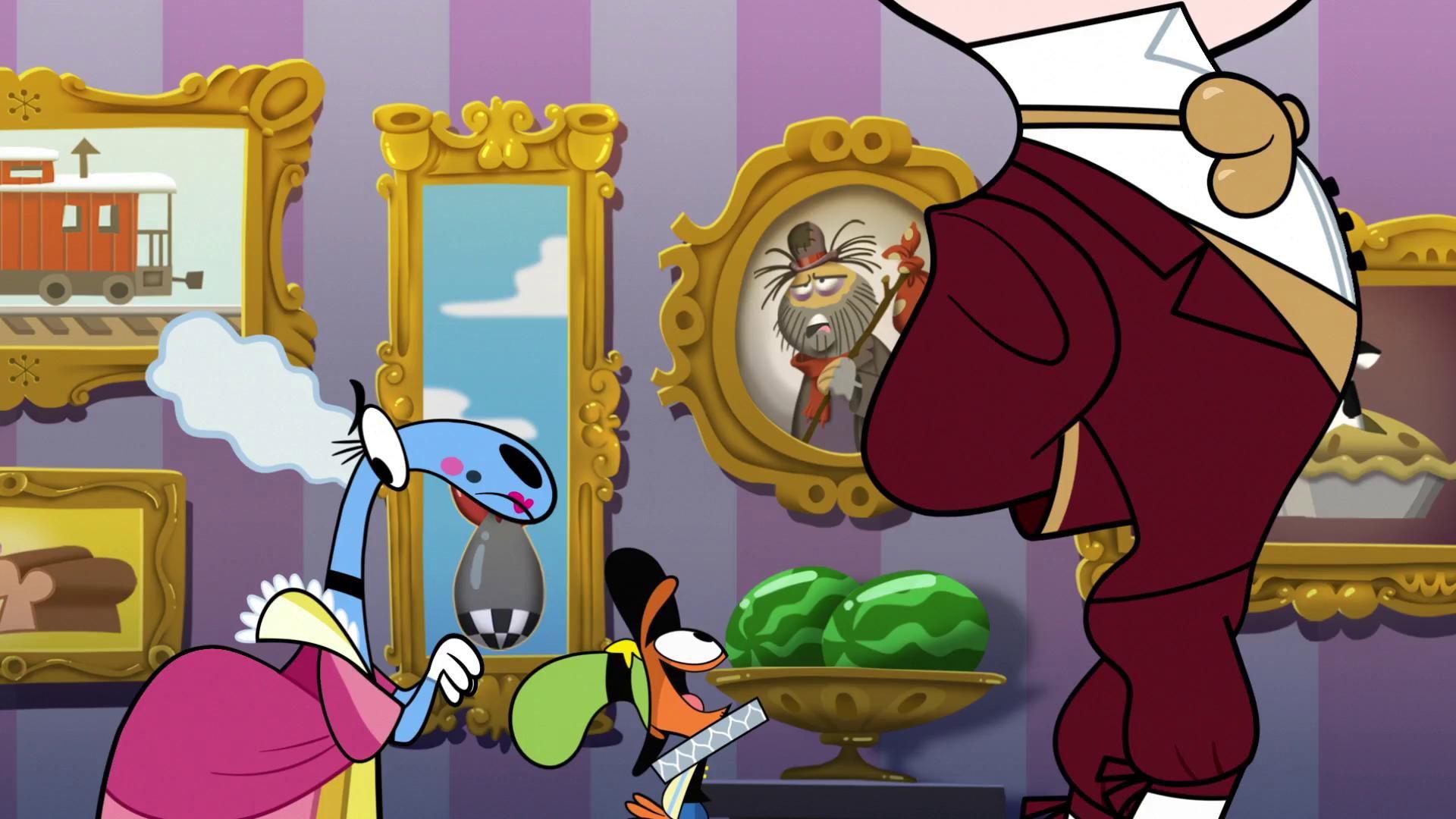 Still from The Party Poopers
