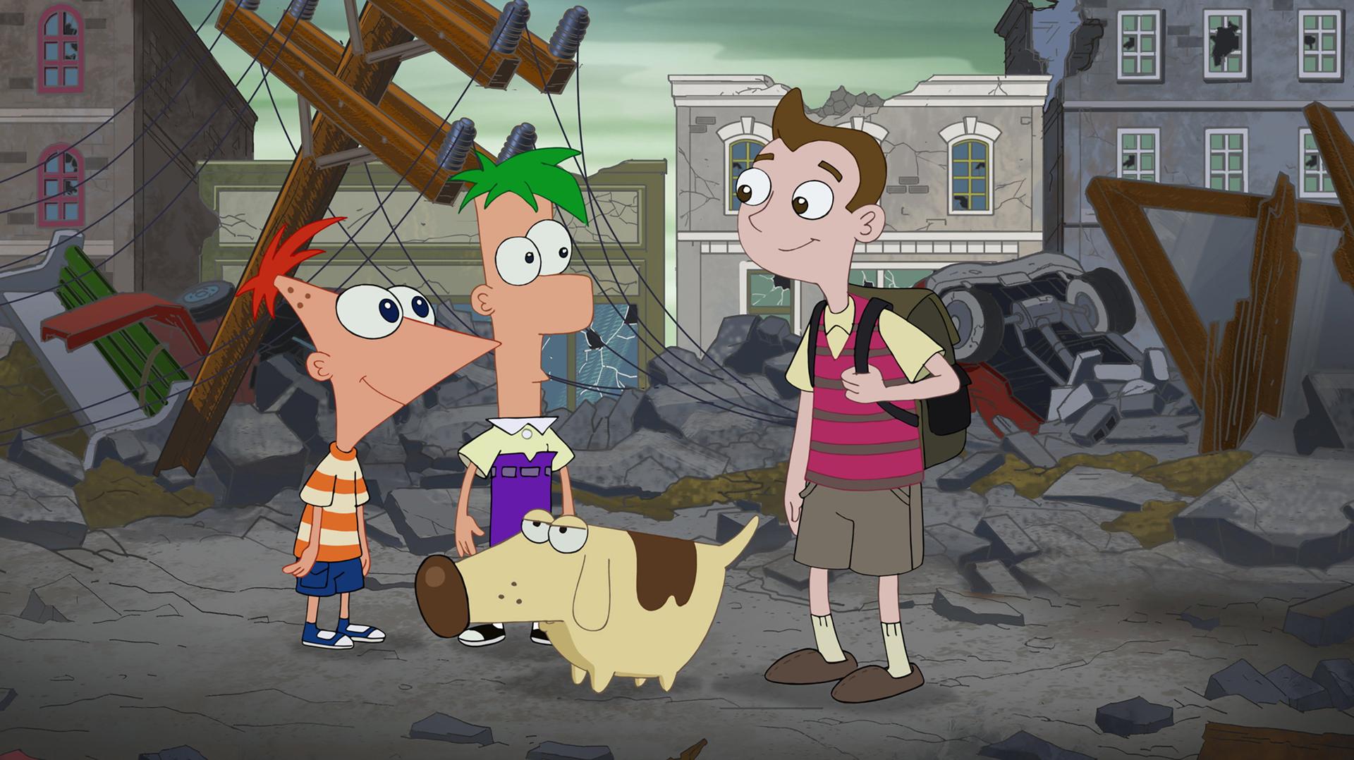 Still from The Phineas and Ferb Effect