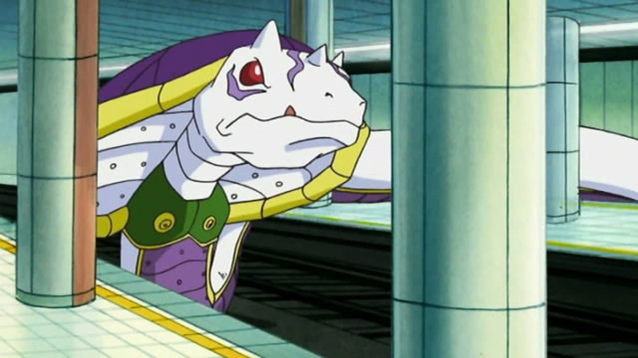 Still from Snakes, Trains, and Digimon