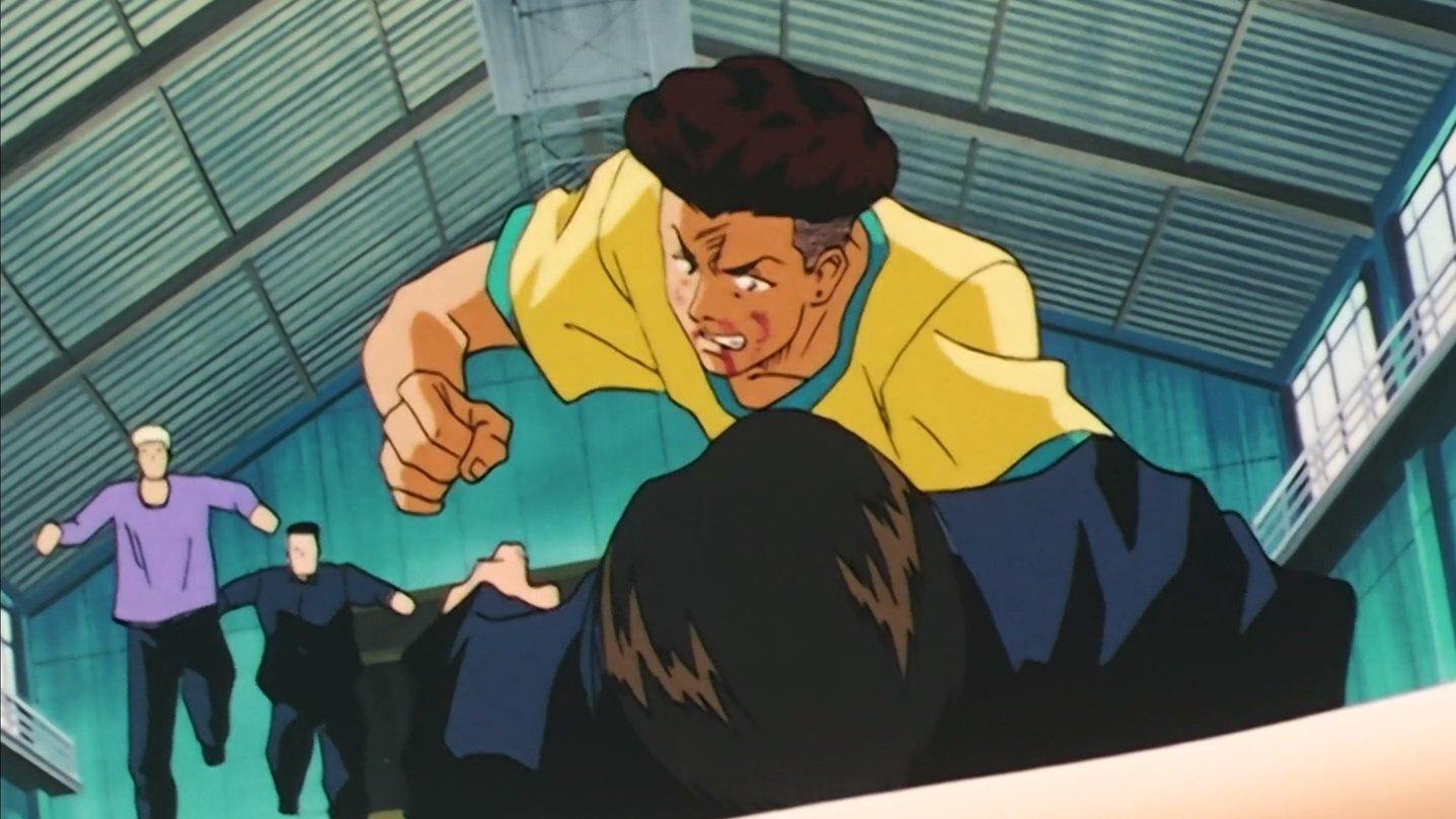 Still from The Allies of Justice, Sakuragi's Army Visits