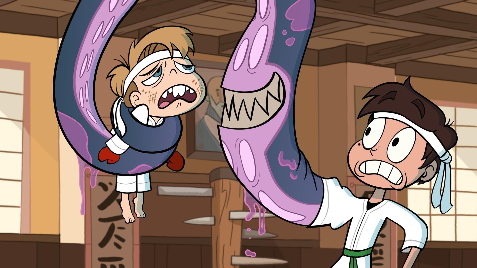 Still from Monster Arm