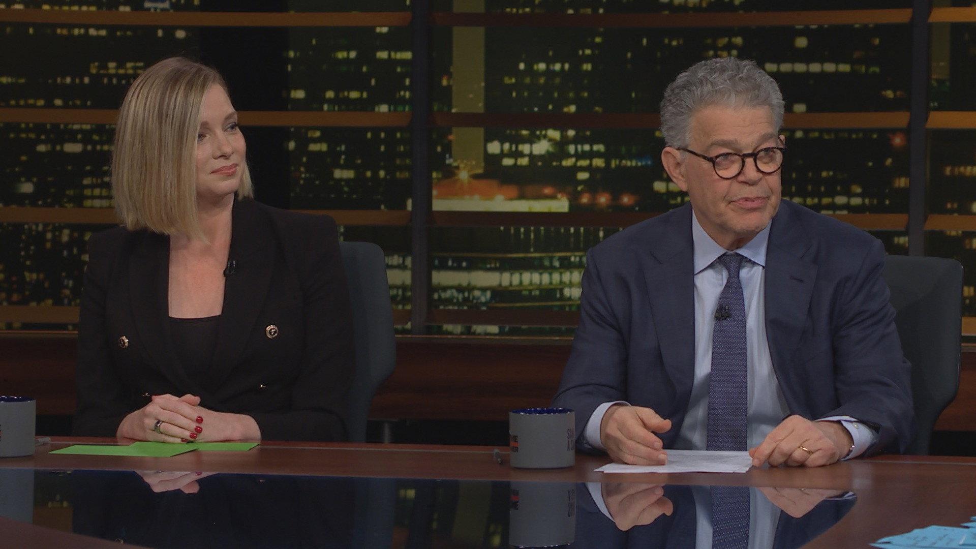 Still from September 13, 2024: Alex Karp, Kristen Soltis Anderson, Al Franken