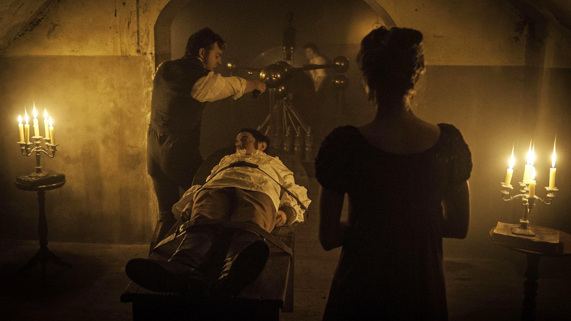 Still from The Frankenstein Murders