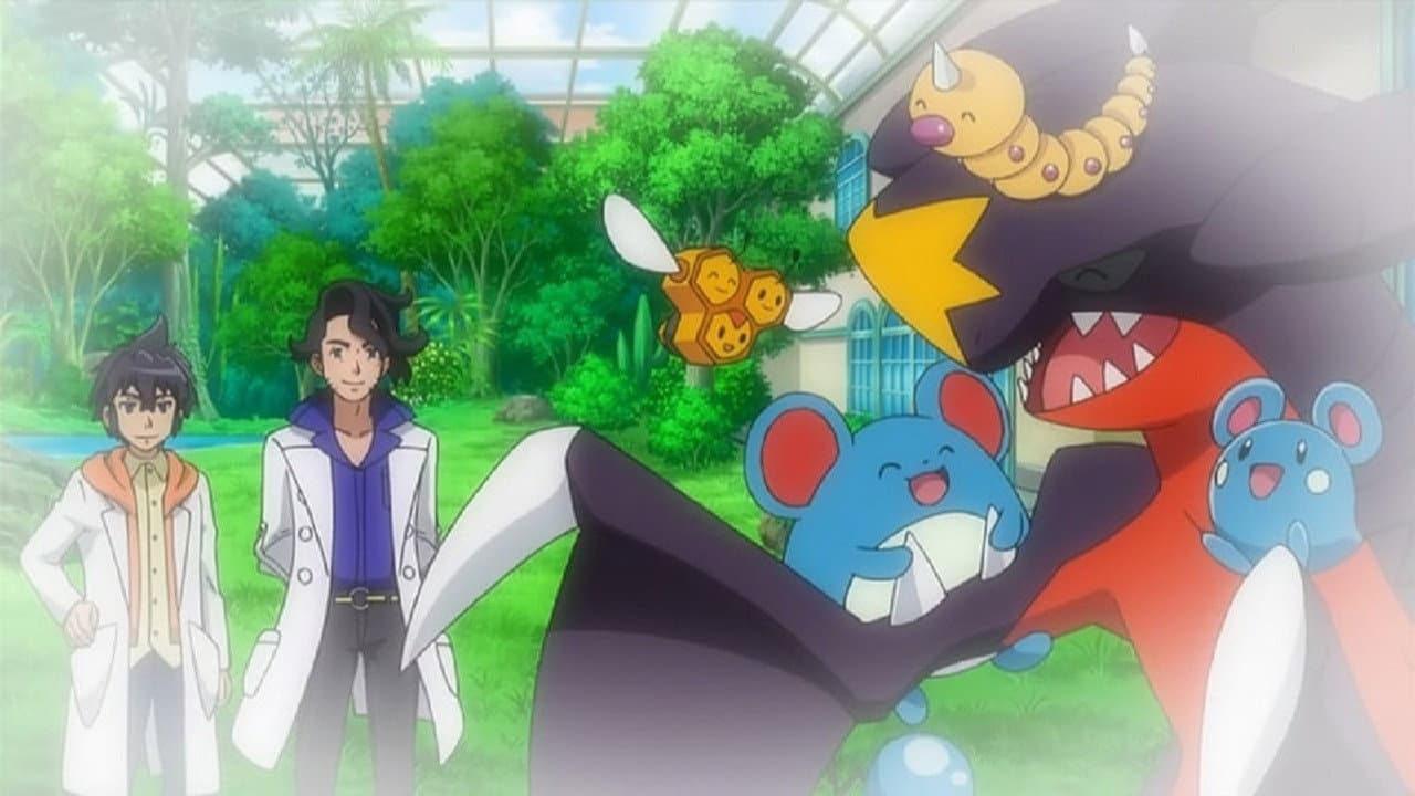 Still from Garchomp's Mega Bond!