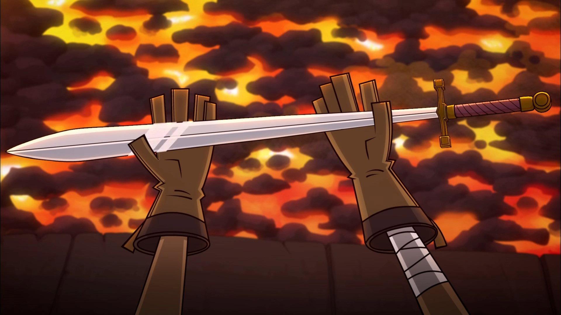 Still from Sword Quest