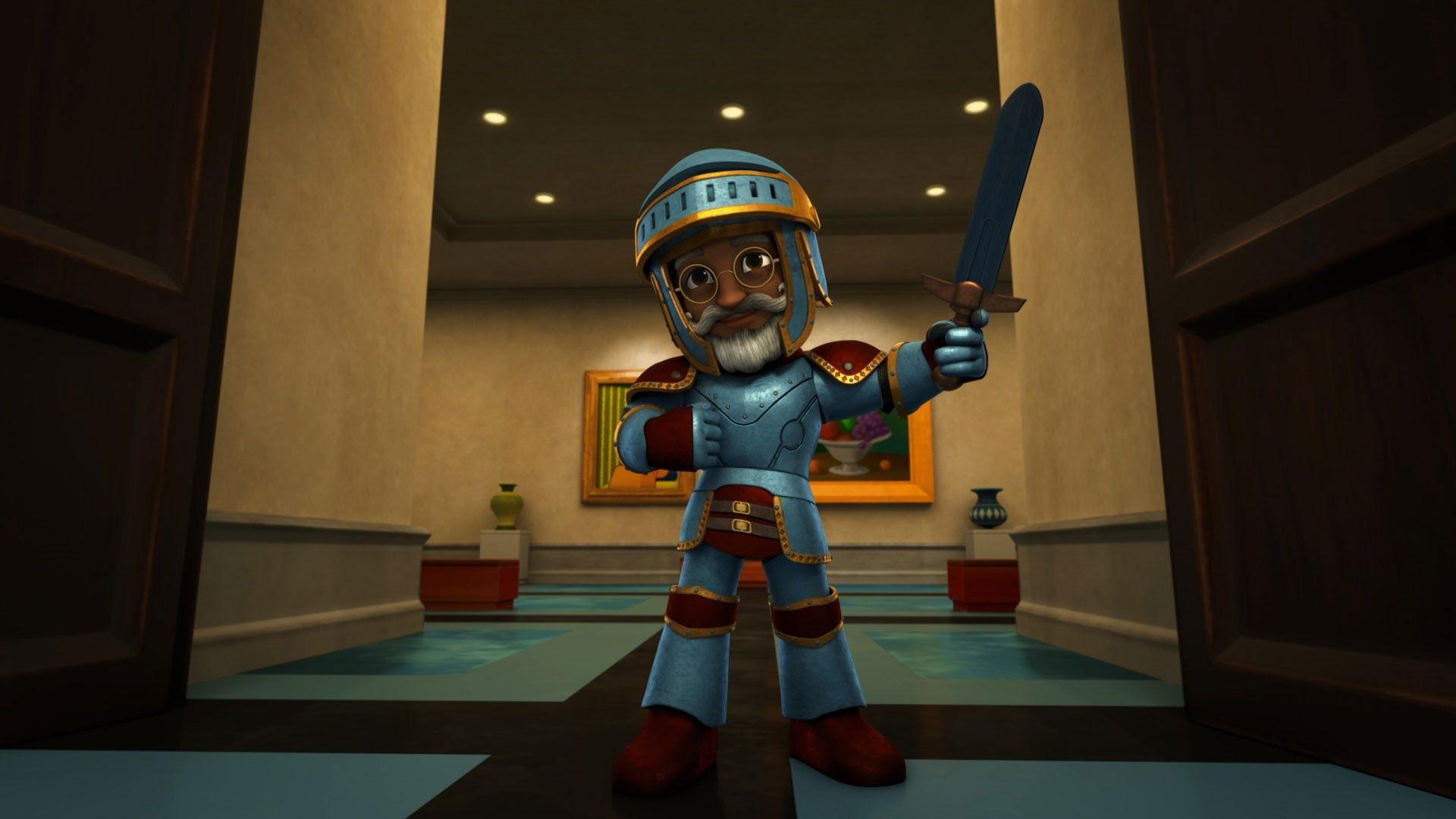 Still from Knight at the Museum