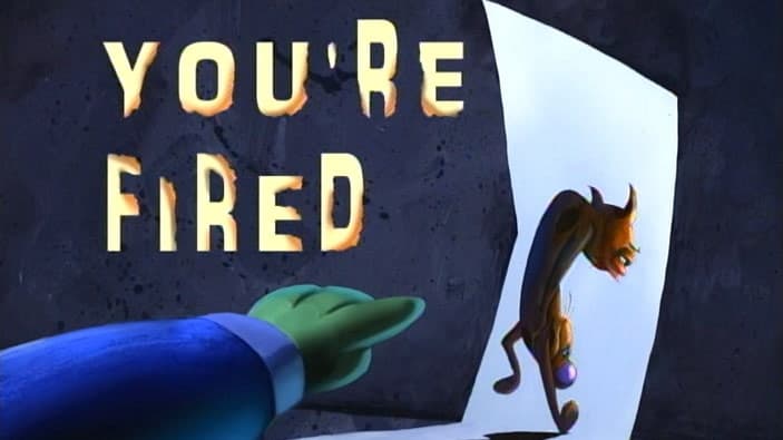 Still from You're Fired