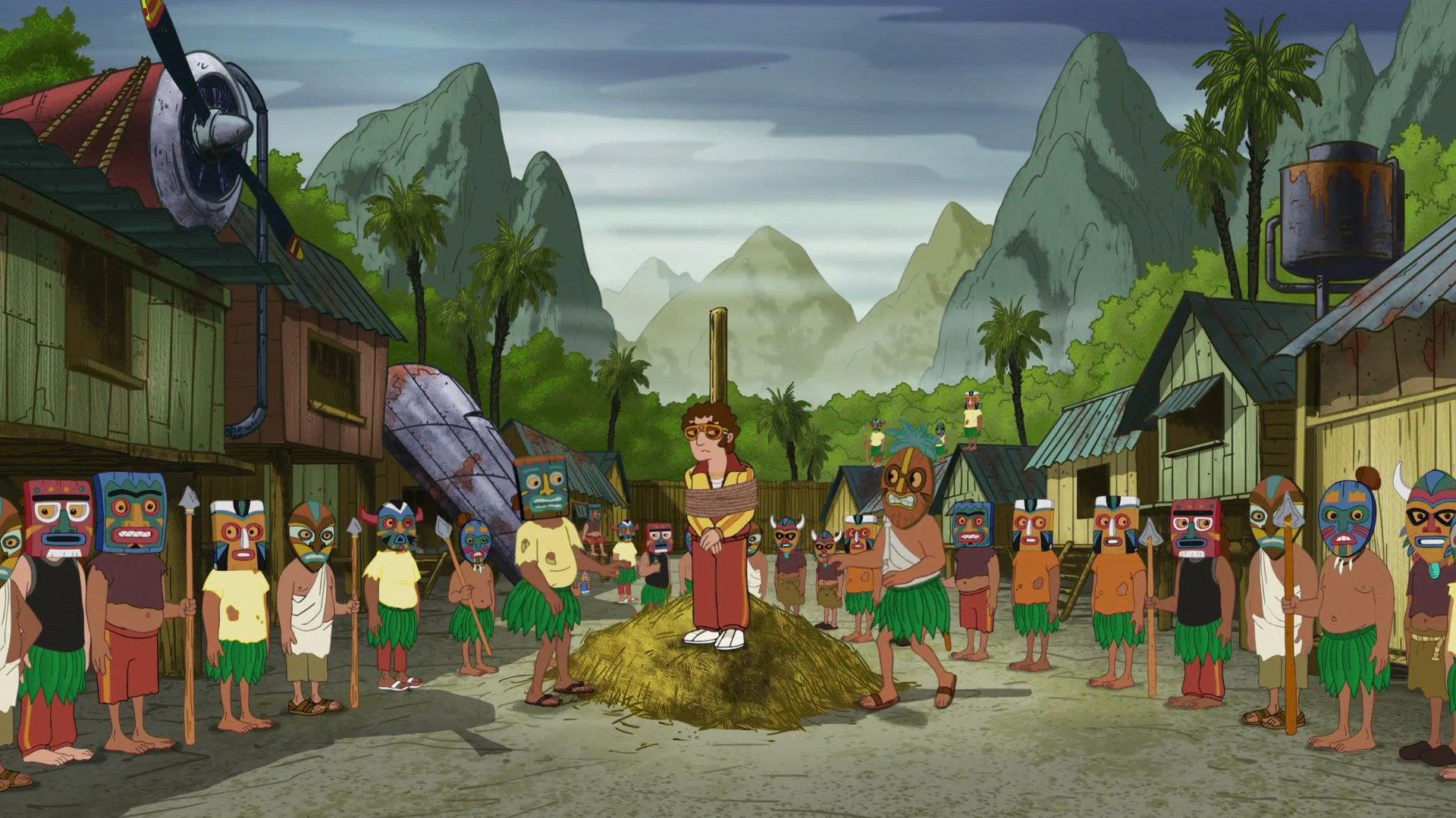 Still from The Island of Lost Dakotas