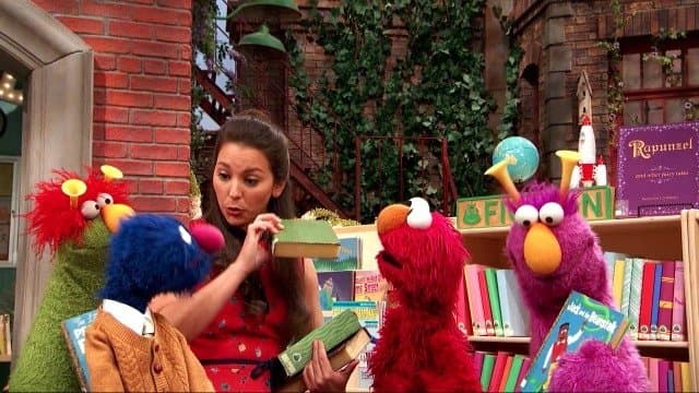 Still from Elmo Visits the Library
