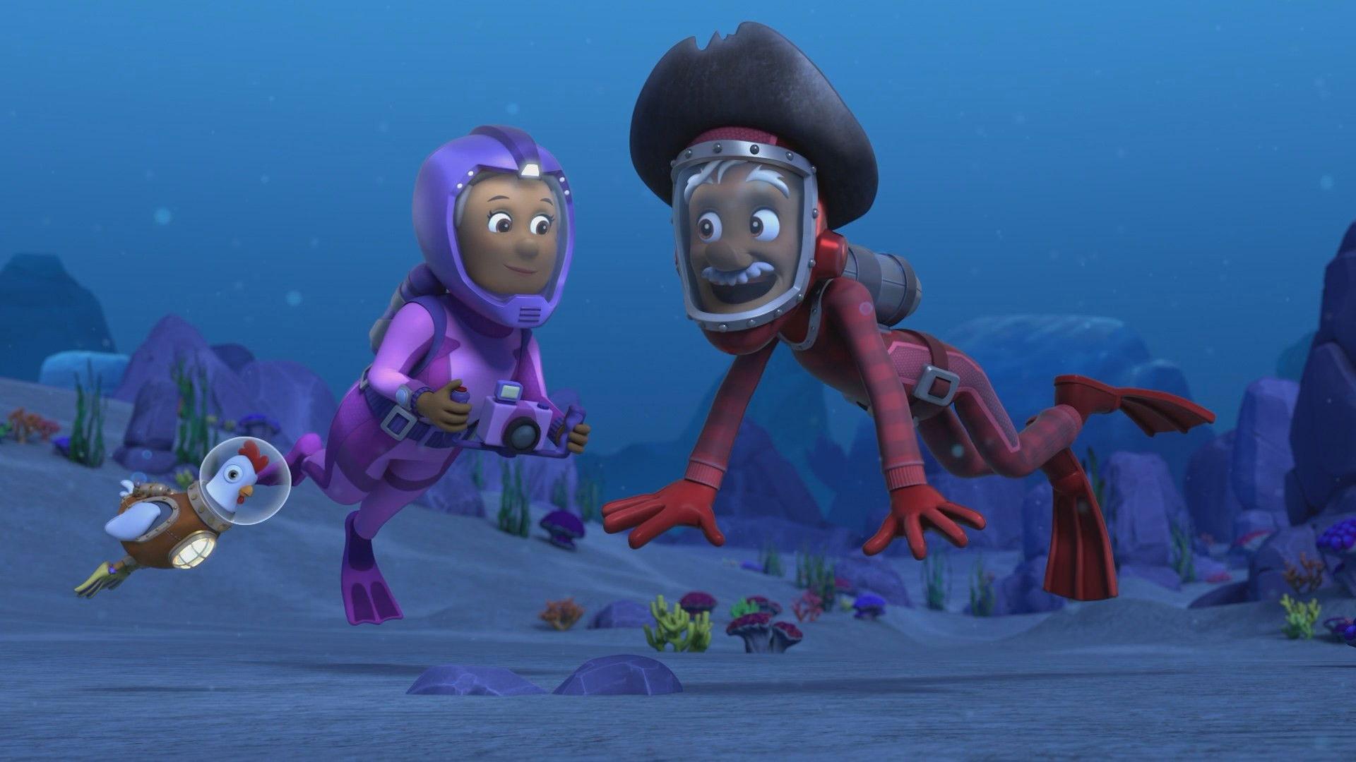 Still from Pups Save an Underwater Otis