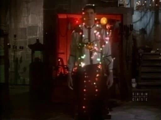 Still from Christmas with the Addams Family