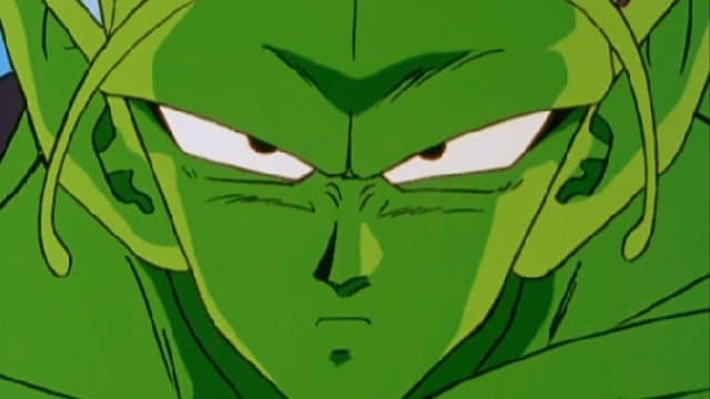 Still from The Super Namekian Powers Up! Piccolo vs. Android 17!
